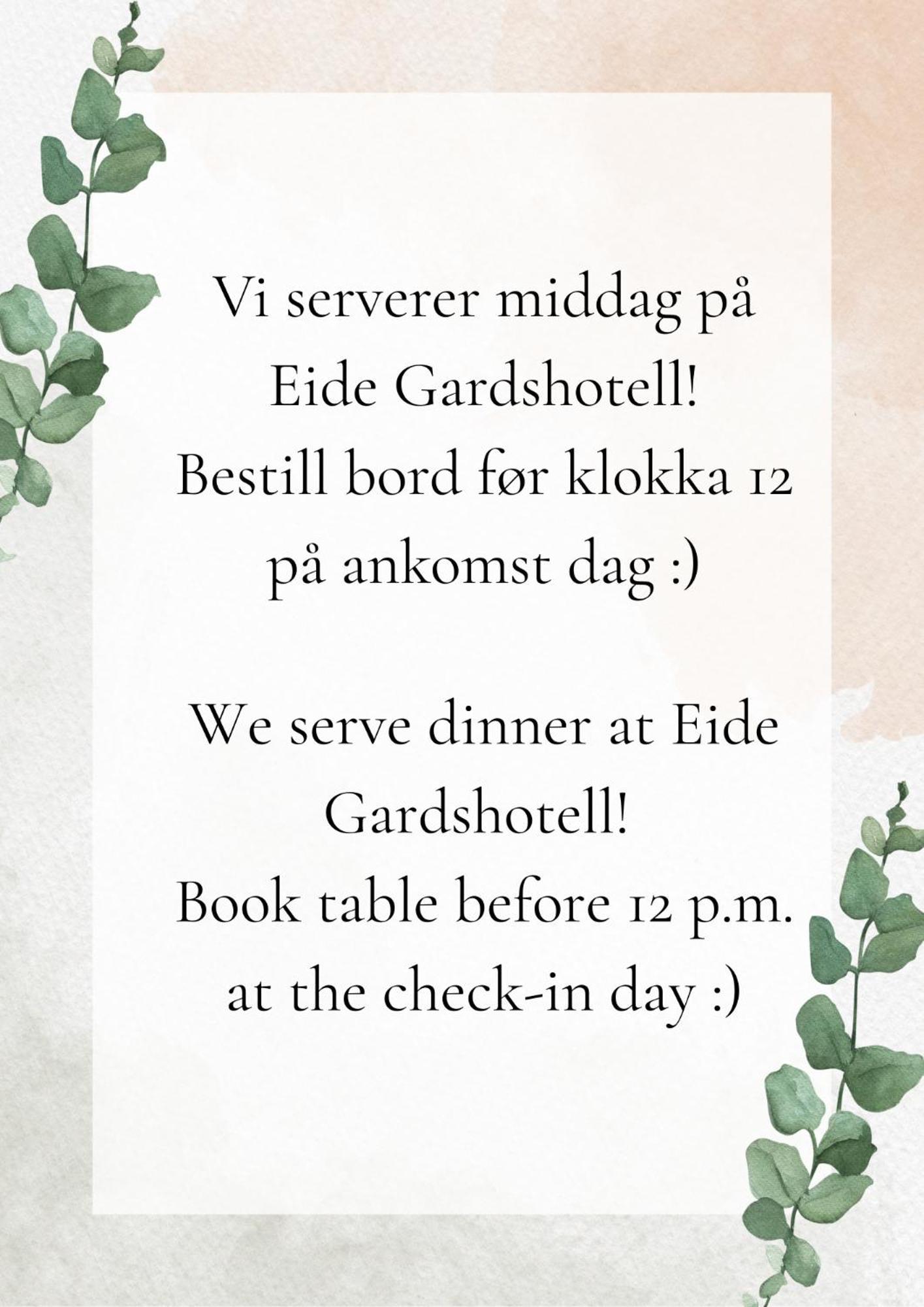 Gasthuis Eide Gardshotell
